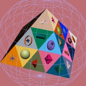 Royal Gems Pyramid Grid