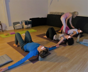 Divine Intervention Yoga class