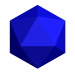 Icosahedron Blue in Light Language