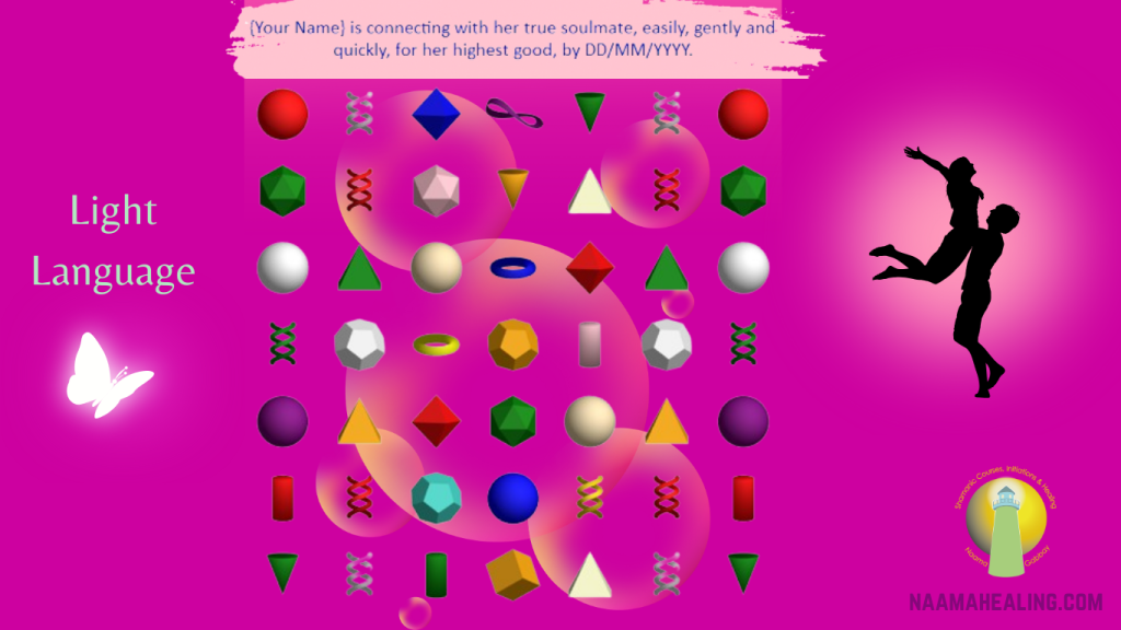 Light Language grid: connecting with your true soulmate