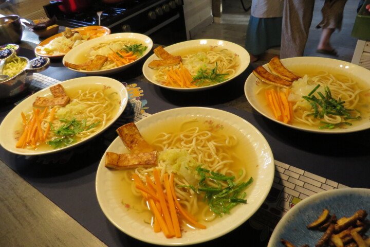 Holistic Academy culinary team making healthy vegetarian dishes to support students’ energy, learning, and wellbeing
