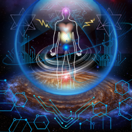 Vibrational blueprint patterns with Merkabah