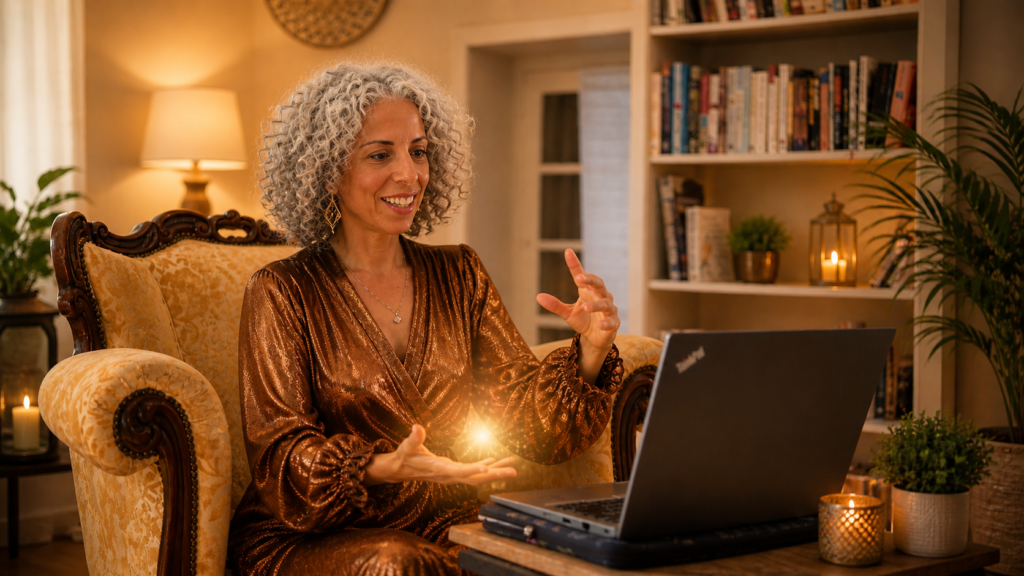 Energy healing sessions in The Blueprint Path with Naama Gabbay, clearing limiting patterns and activating new coherent frequencies