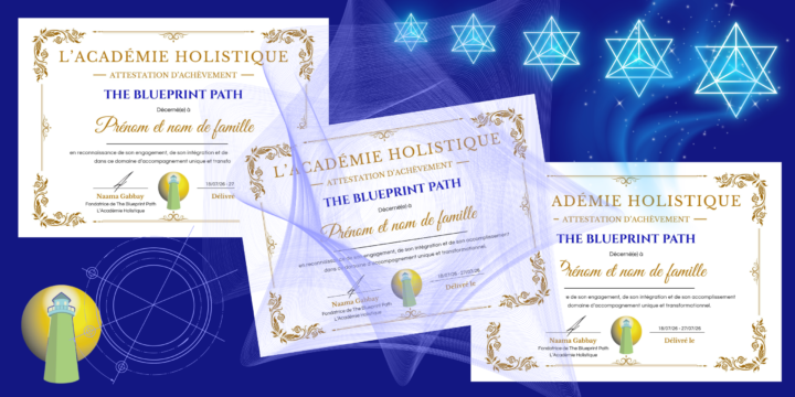 The Blueprint Path completion certificate issued by Naama Gabbay