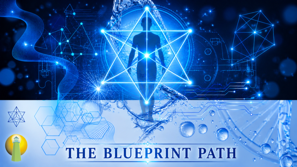 Energetic structure transformation at the origin of life patterns through Blueprint Path process
