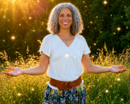 Naama Gabbay leading transformational events that support personal growth, healing, conscious awakening, and spiritual transformation.